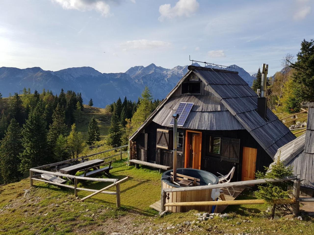 Chalet Zlatica Velika Planina Stahovica Exteriör bild
